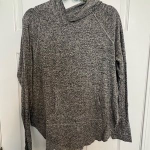 Grey Tna lightweight hoodie with pocket - size large